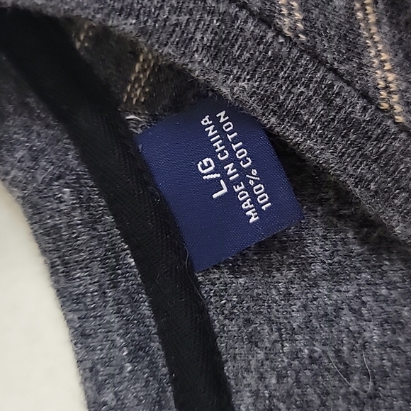 Tommy Bahama Gray & Tan Stripes Pullover Knit Mens L - Picture 6 of 13